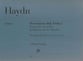 Divertimento Hob. XVIIA:1 piano sheet music cover